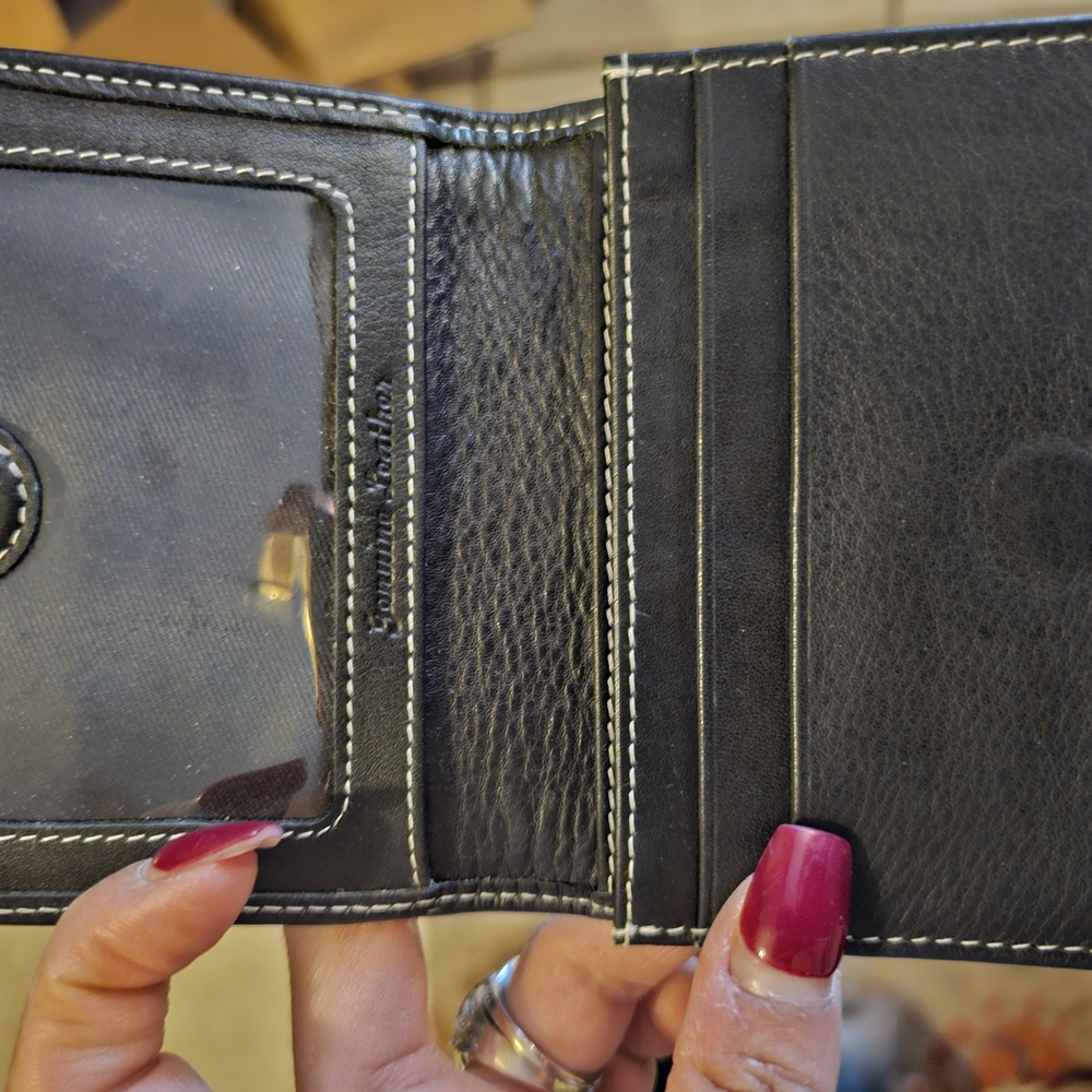 Black Leather Wallet
